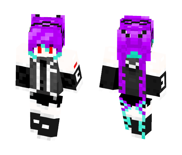 Infinity Miku - Female Minecraft Skins - image 1