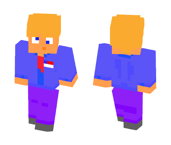 Donald trump - Male Minecraft Skins - image 1