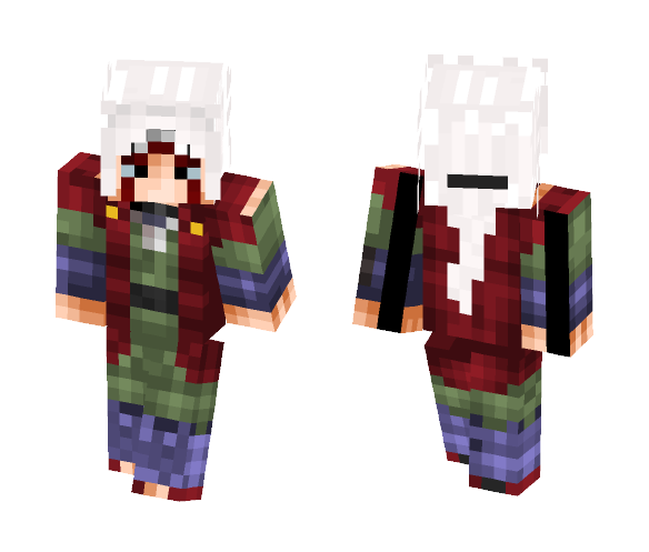 Jiraya - Naruto - Male Minecraft Skins - image 1