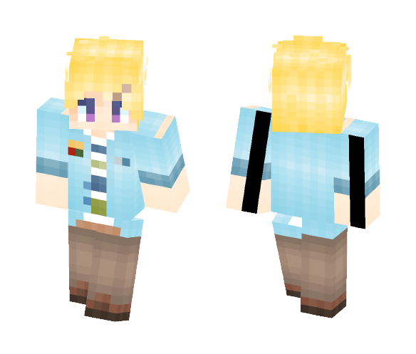 ! Mystic Messenger ! Yoosung - Male Minecraft Skins - image 1