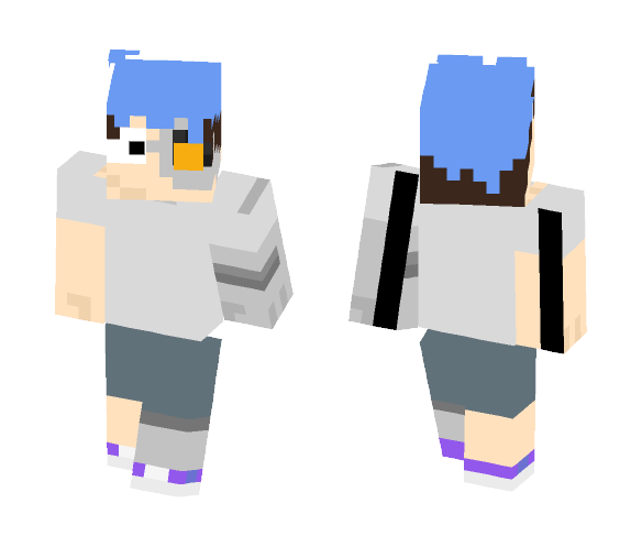 Niko (OC) (Summer Version) - Male Minecraft Skins - image 1