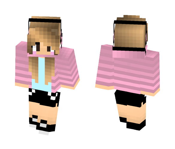 cute girl - Cute Girls Minecraft Skins - image 1