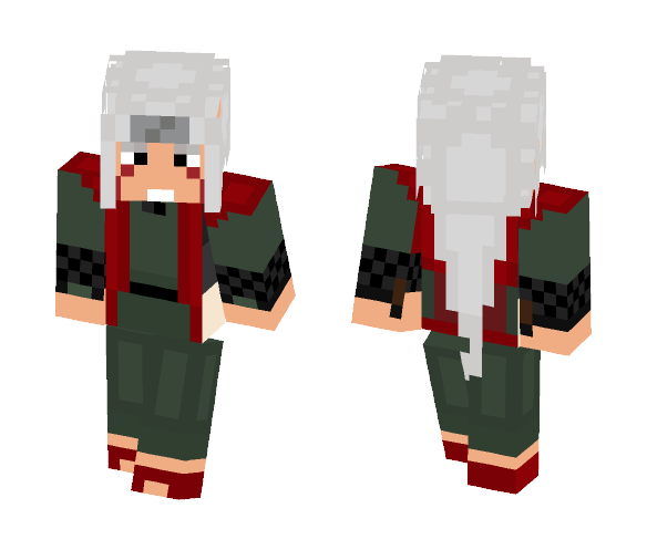 Jiraya - Male Minecraft Skins - image 1
