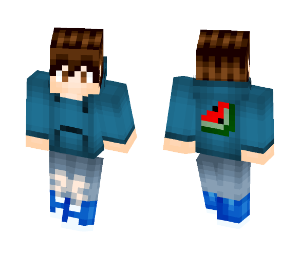 Watermelon - Male Minecraft Skins - image 1