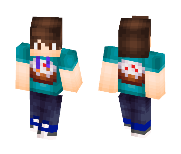 Download Free cake boy Skin for Minecraft image 1 cake boy - Boy Minecraft Skins - image 1