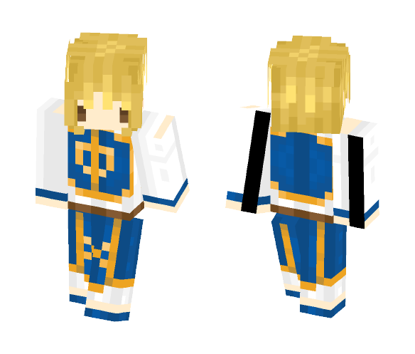 Kurapika Kurta ~Hunter x Hunter~ - Male Minecraft Skins - image 1