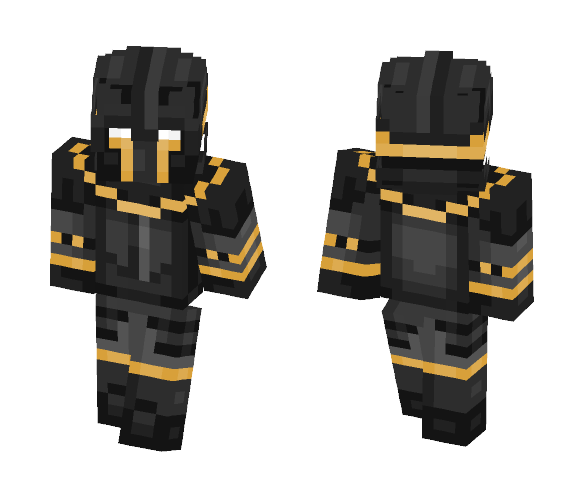 Golden Knight - Interchangeable Minecraft Skins - image 1