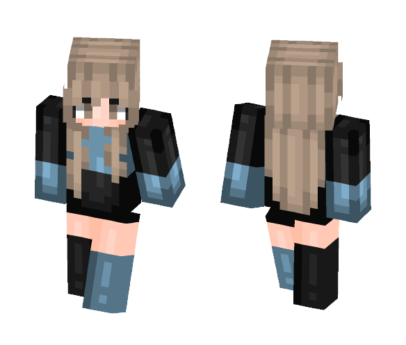 Cracking colors - Female Minecraft Skins - image 1