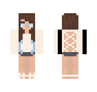 My Custome Deer Girl Skin - Girl Minecraft Skins - image 2
