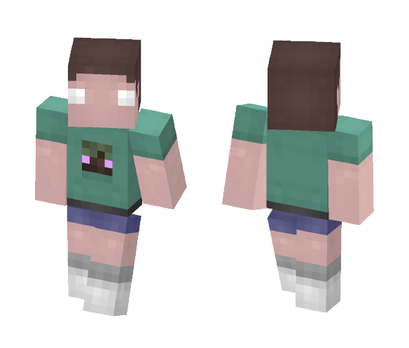 Cute Herobrine - Herobrine Minecraft Skins - image 1