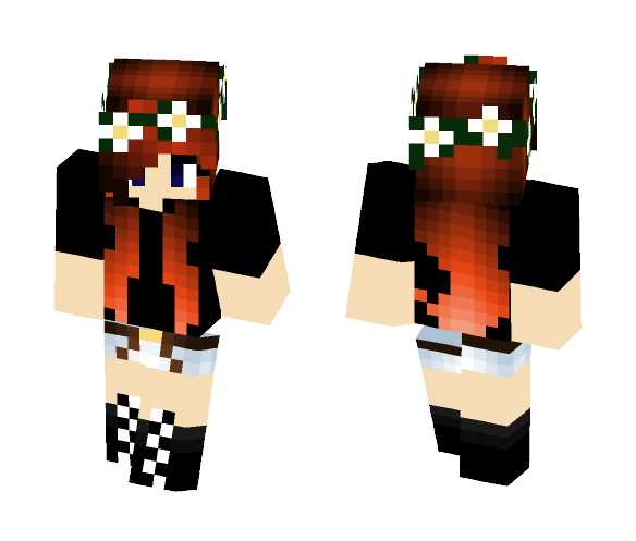 Flower Crown - Flower Crown Minecraft Skins - image 1
