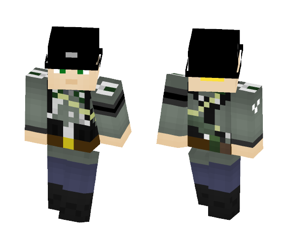 Waffen S.S. Feldwebel - Male Minecraft Skins - image 1