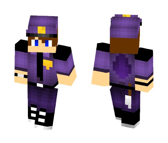 Purple guy - Male Minecraft Skins - image 1