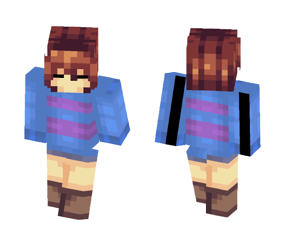 Frisk | - Interchangeable Minecraft Skins - image 1