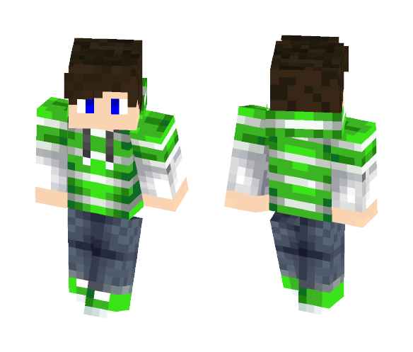 Slamacow Luigi - Male Minecraft Skins - image 1