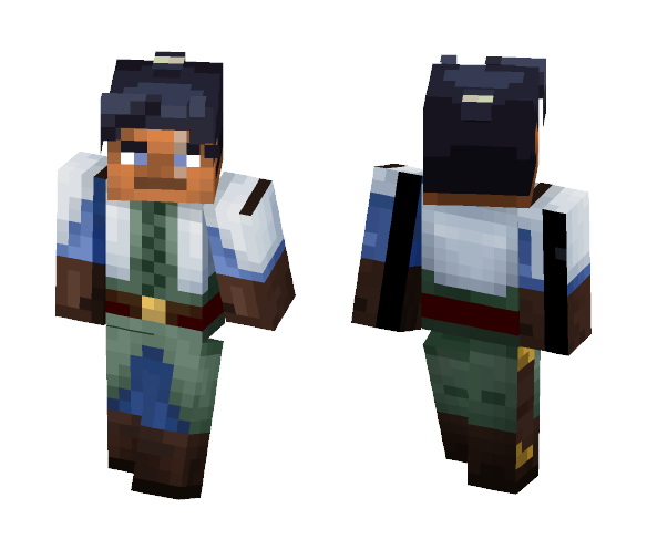 MCPE TUNDRA HUNTER SLIM - Male Minecraft Skins - image 1