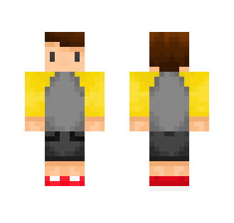 guy with brown hair