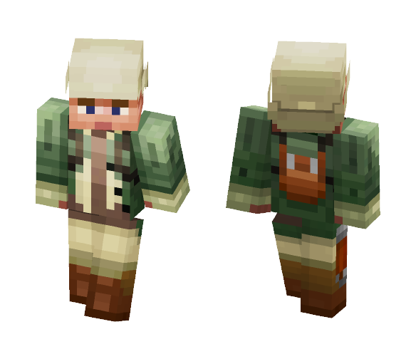 MCPE DESERT HUNTER - Male Minecraft Skins - image 1