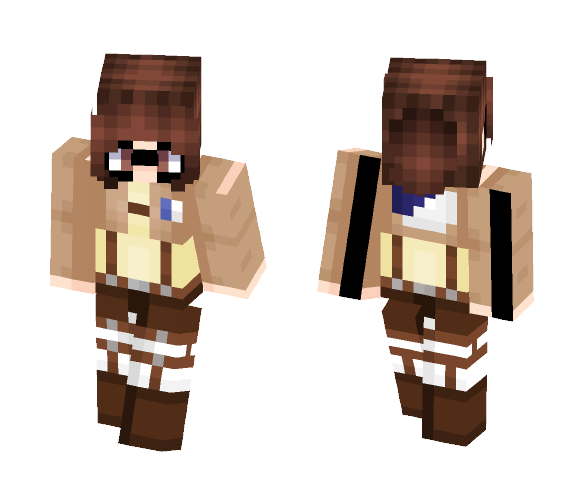 Hanji Zoe (New hair shading. yee) - Interchangeable Minecraft Skins - image 1