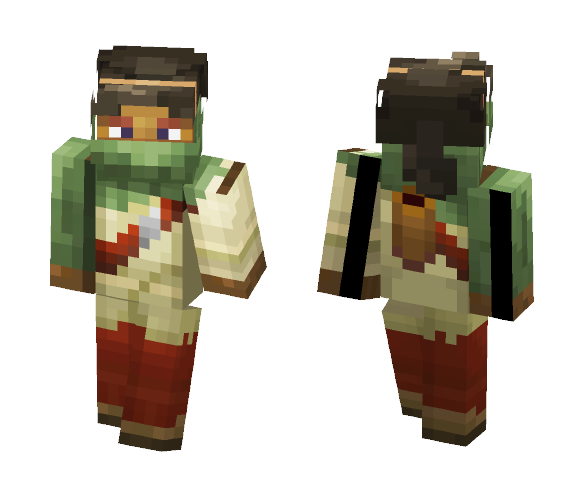 MCPE SKIN DESERT ARCHER - Interchangeable Minecraft Skins - image 1