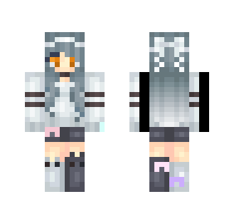 Chibi Wolf Maid - Female Minecraft Skins - image 2