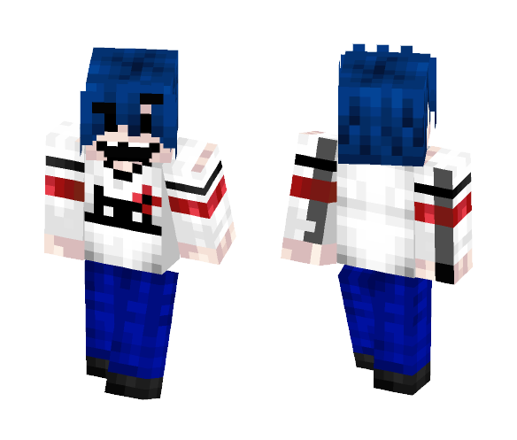 2D Gorillaz - Male Minecraft Skins - image 1