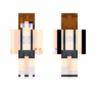 [OC] Child Lost In The Clouds - Female Minecraft Skins - image 2