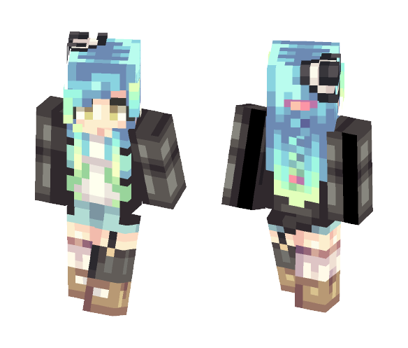 shatter me // FIRST POPREEL - Female Minecraft Skins - image 1