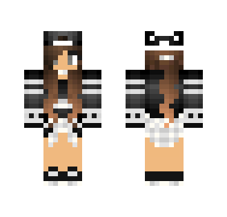 ~Normal outdoor oufit? ~Goth~ - Female Minecraft Skins - image 2