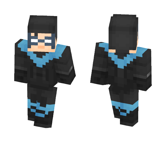 Nightwing (DC Rebirth) - Comics Minecraft Skins - image 1