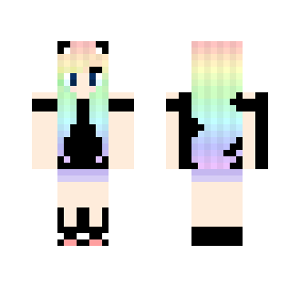 Rainbow Gothic - Female Minecraft Skins - image 2