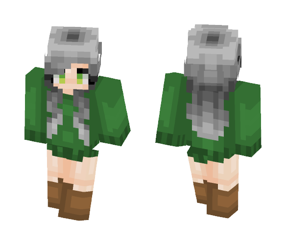 Remake (Hope its better tho :ooo) - Female Minecraft Skins - image 1