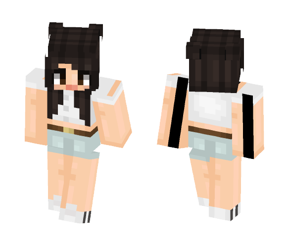 Derpy Mouth ???? || North - Female Minecraft Skins - image 1