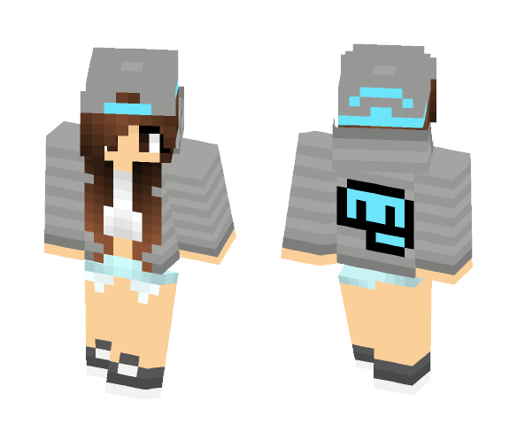 PewDiePie Fangirl - Female Minecraft Skins - image 1
