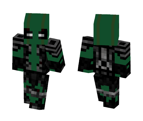 Green Deadpool - Comics Minecraft Skins - image 1