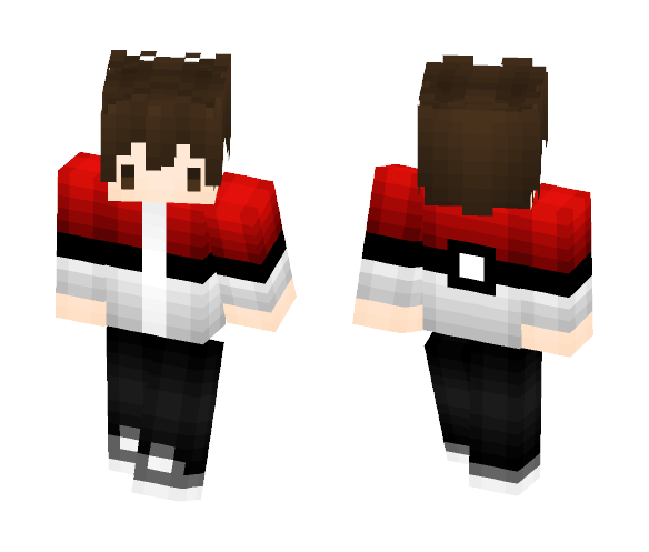 Pokeball Guy - Male Minecraft Skins - image 1