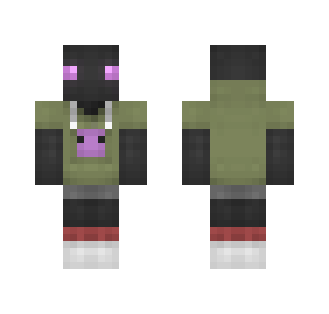 A Cute Enderman In Shorts