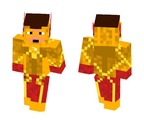Kid Flash - Male Minecraft Skins - image 1