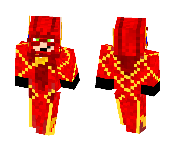 The Flash (Upgraded) - Comics Minecraft Skins - image 1
