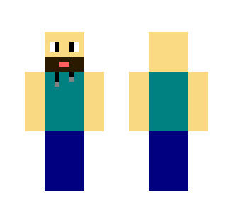 Bald With Beard - Male Minecraft Skins - image 2