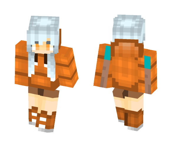 Underswap Papyrus (female) - Female Minecraft Skins - image 1