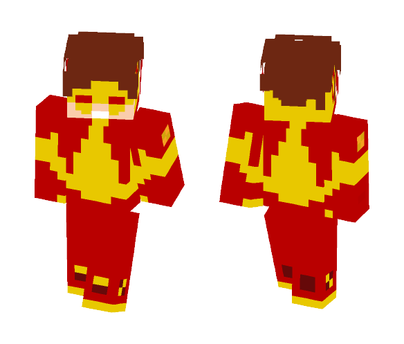 Kid Flash (Bart) (New 52) (Dc) - Comics Minecraft Skins - image 1