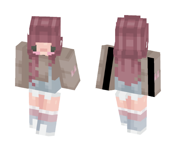 Download Free aww cc: Skin for Minecraft image 1 aww cc: - Female Minecraft Skins - image 1