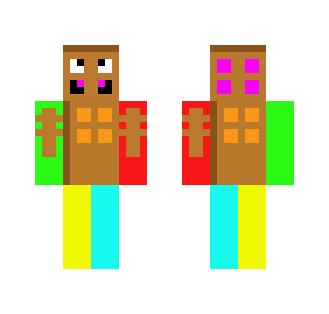 wooden armored Zibbly - Interchangeable Minecraft Skins - image 2