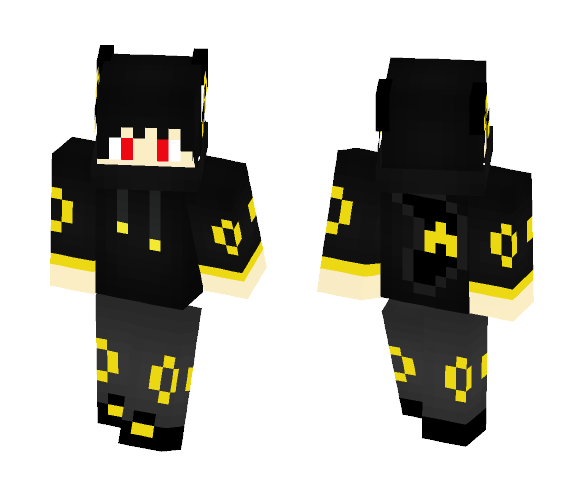 Umbreon Boy - Boy Minecraft Skins - image 1