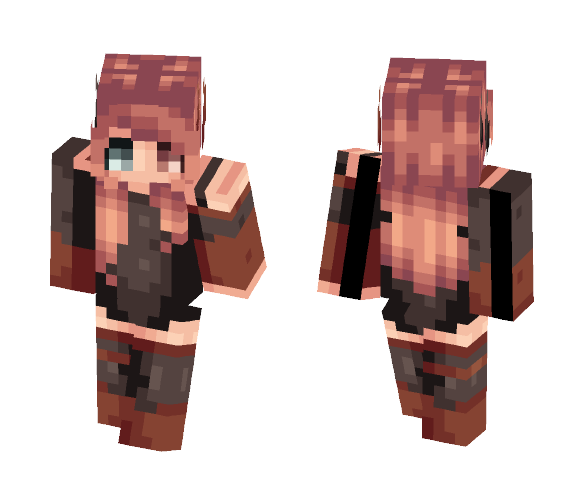 ~Chasing Demons / 300 subs!!~ - Female Minecraft Skins - image 1