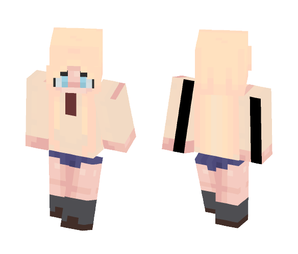 Download Free Mimi From story of a yandere Skin for Minecraft image 1 Mimi From story of a yandere - Female Minecraft Skins - image 1