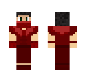 Fire Nation Themed Skin (With Mask) - Male Minecraft Skins - image 2