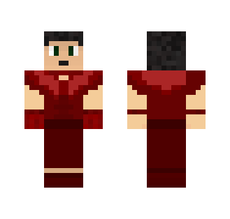 Fire Nation Skin (Without Mask) - Male Minecraft Skins - image 2