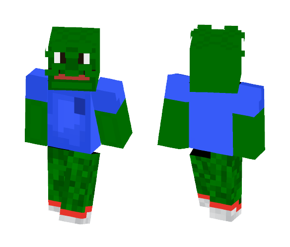 PePe The Meme Frog (Dank Memes) - Other Minecraft Skins - image 1